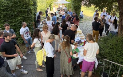 Abschluss des 5-Euro-Business-Wettbewerbs und Sommergrillen in Regensburg